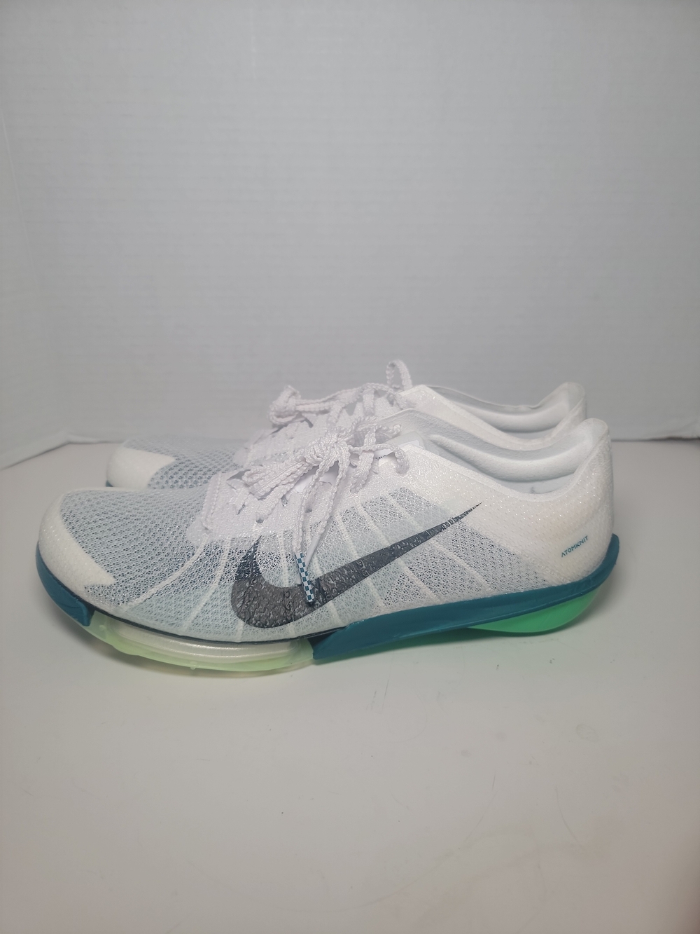 Nike Air Zoom Victory 2 Track Spikes White Green Men’s Size 7.5 FD8411 100